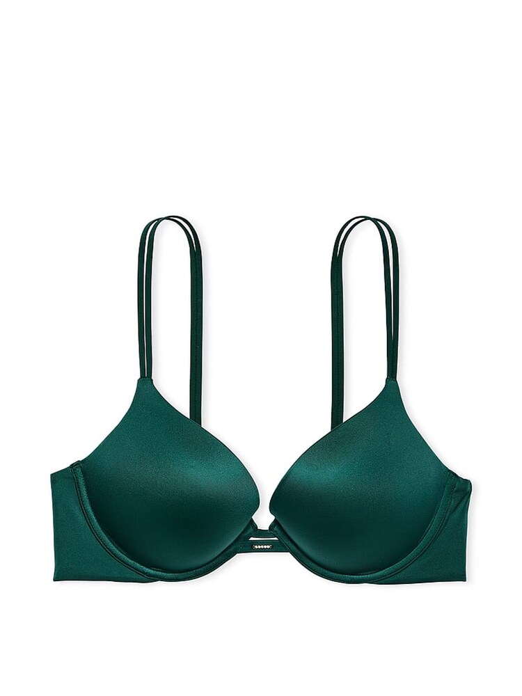 Victoria's Secret Green Mystique Smooth Plunge Push Up Bra - Image 4 of 4