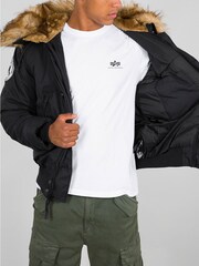 Alpha Industries Polar Black Jacket - Image 3 of 4