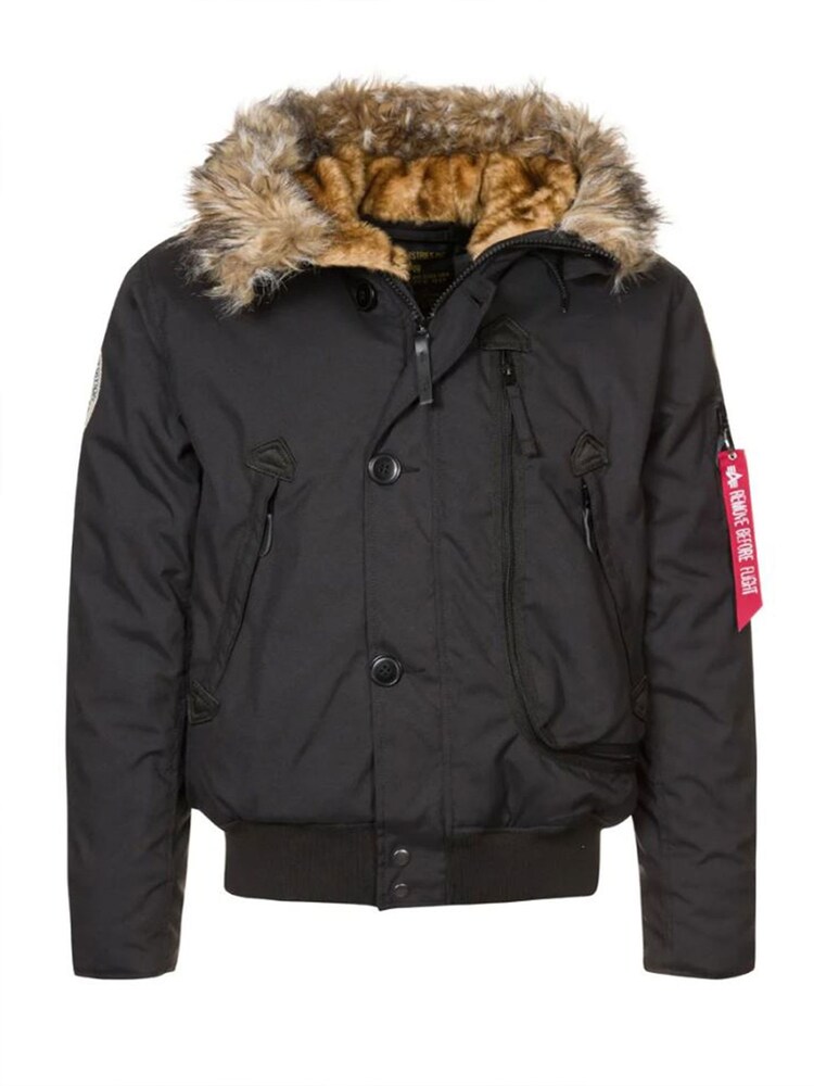 Alpha Industries Polar Black Jacket - Image 4 of 4