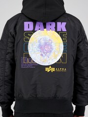 Alpha Industries MA-1 VF Hood Dark Side Black Jacket - Image 2 of 4