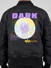 Alpha Industries MA-1 VF Hood Dark Side Black Jacket - Image 3 of 4