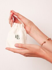 Lauren Ralph Lauren Gold Threader Earrings - Image 5 of 5