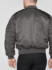 Alpha Industries MA1 Reversible Grey Jacket - Image 3 of 5