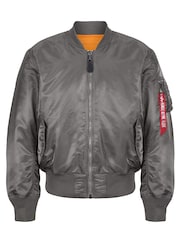 Alpha Industries MA1 Reversible Grey Jacket - Image 4 of 5