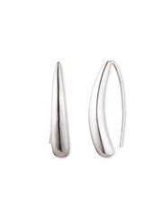 Lauren Ralph Lauren Silber​​​​​​​Tone Threader Ohrringe - Bild 2 von 4