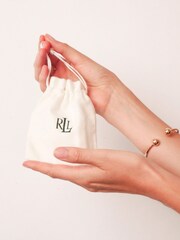Lauren Ralph Lauren Silber​​​​​​​Tone Threader Ohrringe - Bild 4 von 4