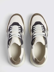 MOSS Grey Brighton Chunky Trainers - Image 2 of 4