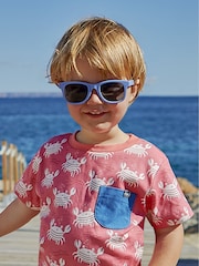 JoJo Maman Bébé Blue Classic Sunglasses - Image 1 of 3