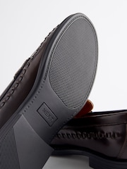 Brown EDIT Penny Loafer Shoes - Image 5 of 7