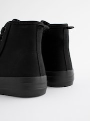 Black School Chunky High Top Trainers - Image 3 of 7