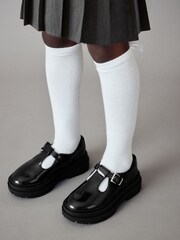 Black T-Bar Chunky School Shoes - Image 1 of 1