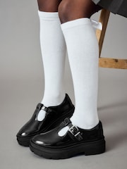 Black T-Bar Chunky School Shoes - Image 1 of 8