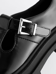 Black T-Bar Chunky School Shoes - Image 5 of 8