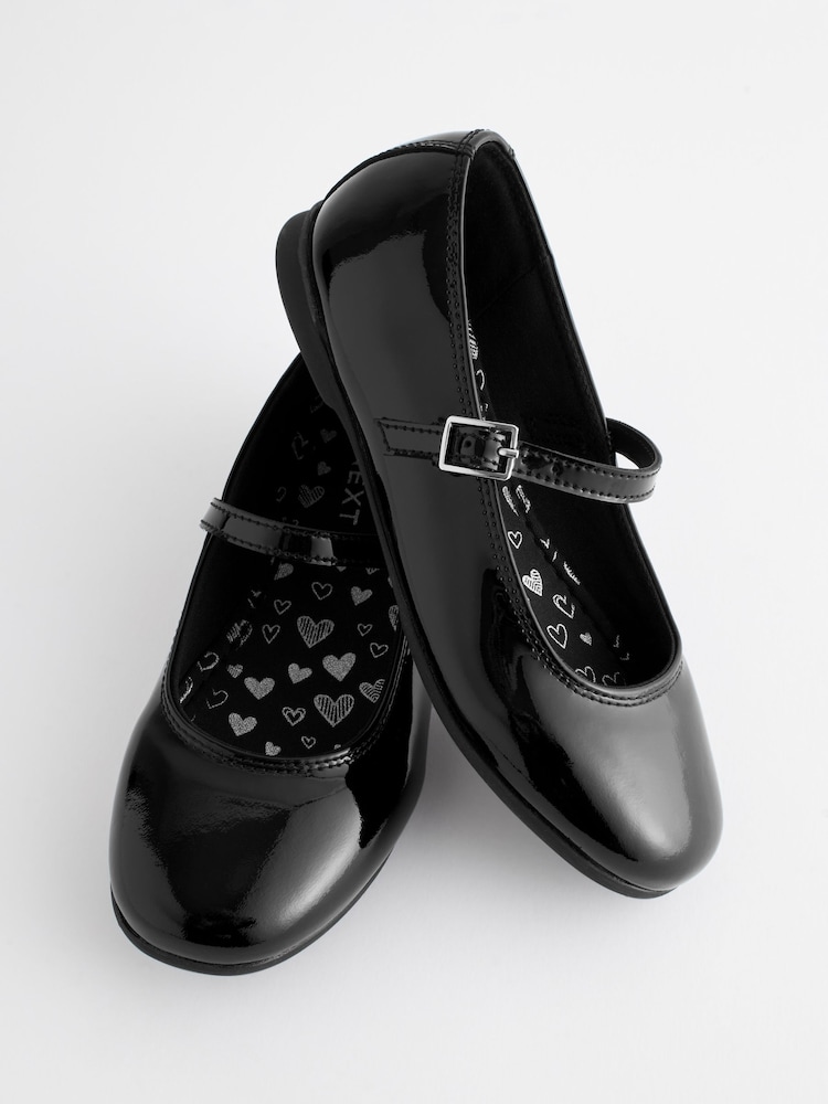 Brevet noir - Chaussures d’école Mary Jane en cuir - Image 5 of 7