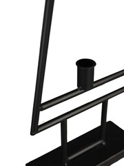 Ivyline Black Christmas Deco Table Top Tree Candle Holder - Image 3 of 4