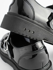 Black Patent Light Up T-Bar Chunky School Shoes - Image 8 of 8