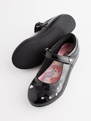 Black Patent Disney Princess Mary Jane School Shoes - Image 5 of 9