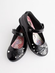 Black Patent Disney Princess Mary Jane School Shoes - Image 6 of 9
