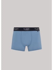Ted Baker Dark Black Cotton Trunks 3 Pack - Image 2 of 8
