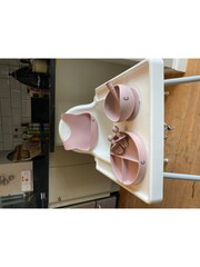 Cheeky Chompers Pink Silicone Baby Weaning Gift Set - Image 8 of 10