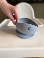 Cheeky Chompers Blue Silicone Baby Weaning Gift Set - Image 7 of 9