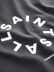 SmallSaints Tierra Oversized okrogli ovratnik; z okroglim ovratnikom Logo 100% Bombažna majica - Slika 7 iz 7