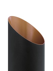 Eglo Black Agolada Up and Down Light Steel Outdoor Wall Light - Image 3 of 5