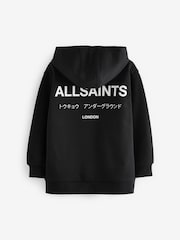 smALLSAINTS Black Oversized Underground Pullover Hoodie - Image 5 of 6