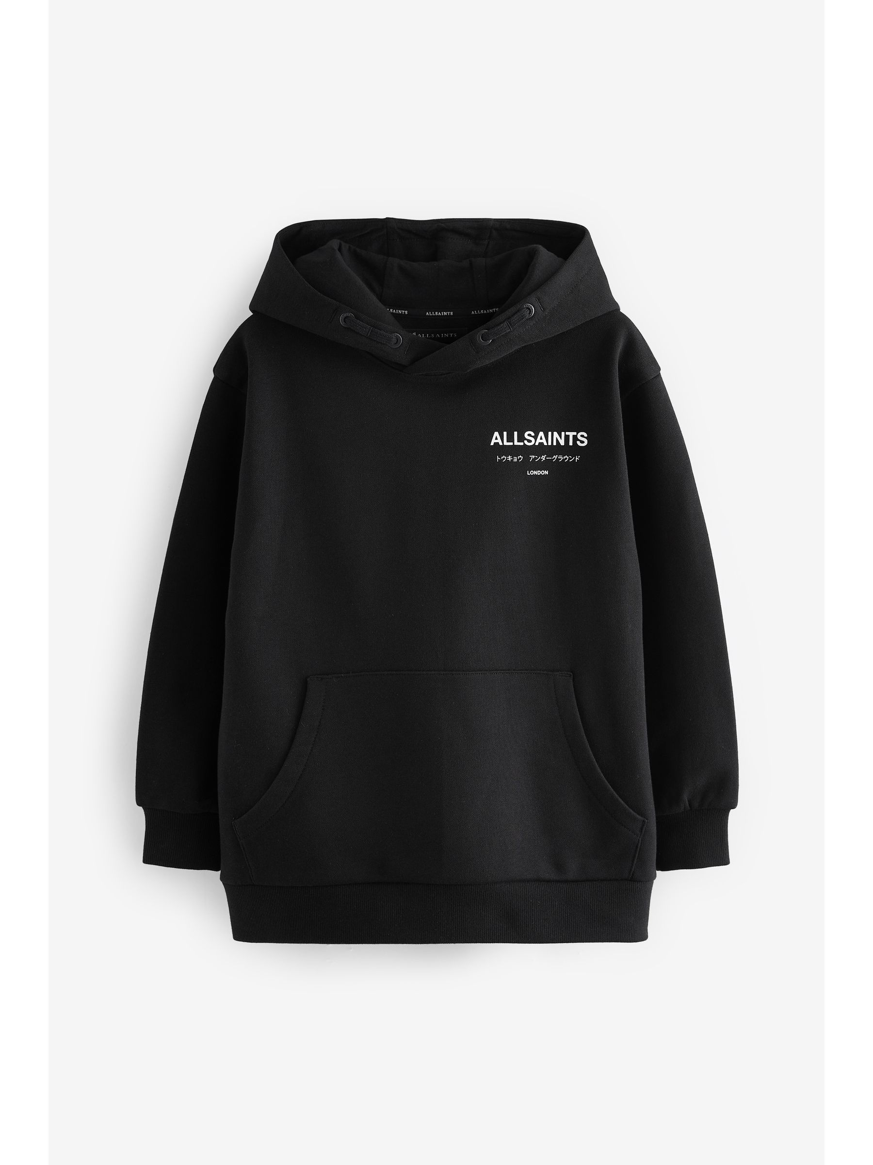 Buy smALLSAINTS Black Oversized Underground Pullover 100 Cotton Hoodie from the Next UK online shop