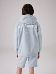 Bleu clair - Sweat à capuche smALLSAINTS oversize Underground - Image 2 of 7