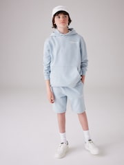 Bleu clair - Sweat à capuche smALLSAINTS oversize Underground - Image 3 of 7