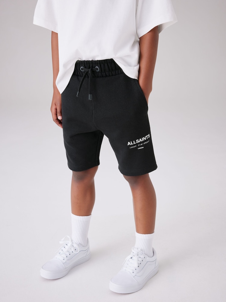 Noir - SmallSaints Short Underground Sweat 100% coton - Image 1 de 7