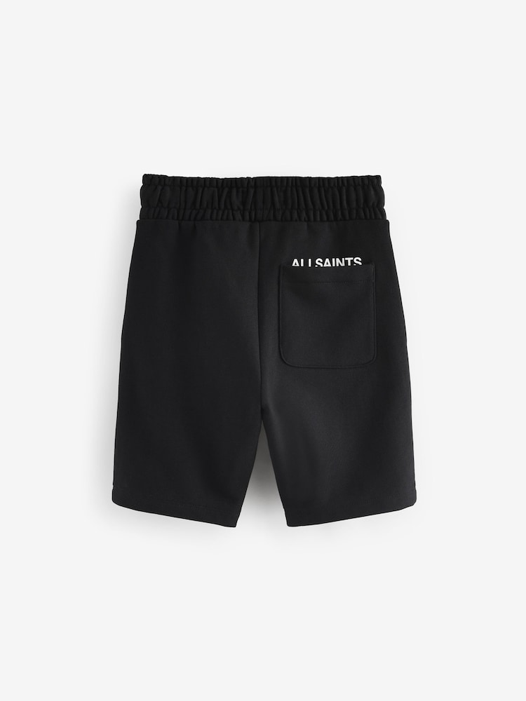 smALLSAINTS Black Underground Sweat Shorts - Image 5 of 7