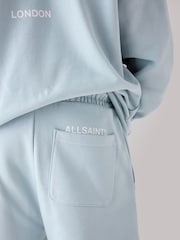 smALLSAINTS Light Blue Underground Sweat 100% Cotton Shorts - Image 2 of 7