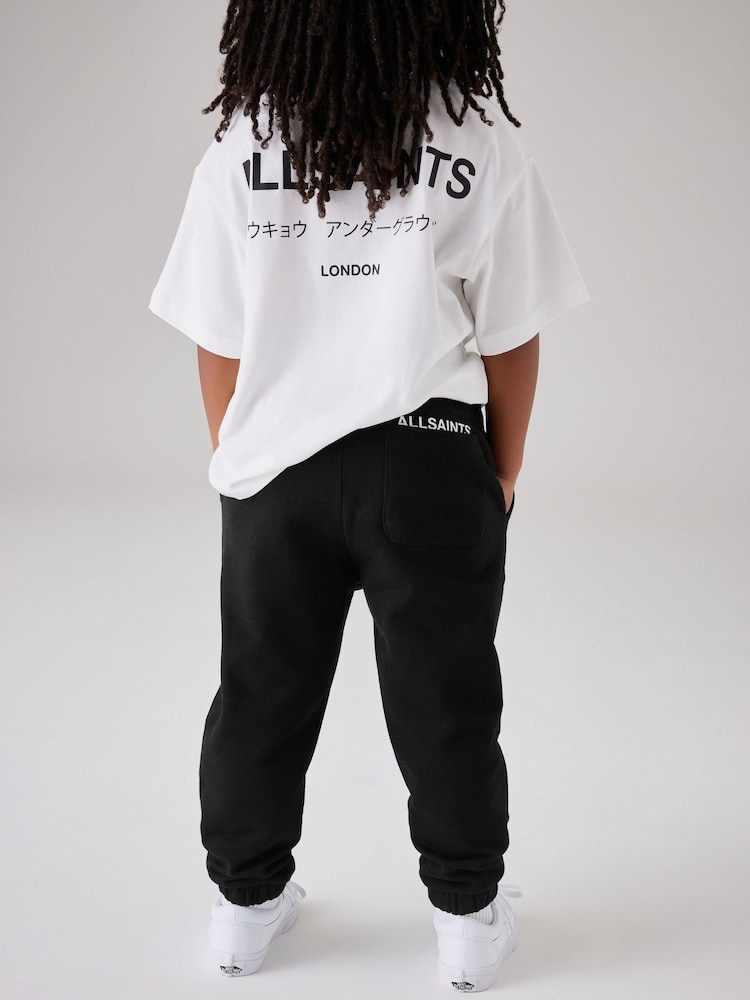 Schwarz - smALLSAINTS Underground Jogginghosen mit geraden Bündchen aus 100 % Baumwolle - Bild 2 von 7 Schwarz - smALLSAINTS Underground Jogginghosen mit geraden Bündchen aus 100 % Baumwolle - Bild 2 von 7