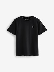 smALLSAINTS Black/Grey Boys Brace Crew 100% Cotton T-Shirts 3 Pack - Image 2 of 5
