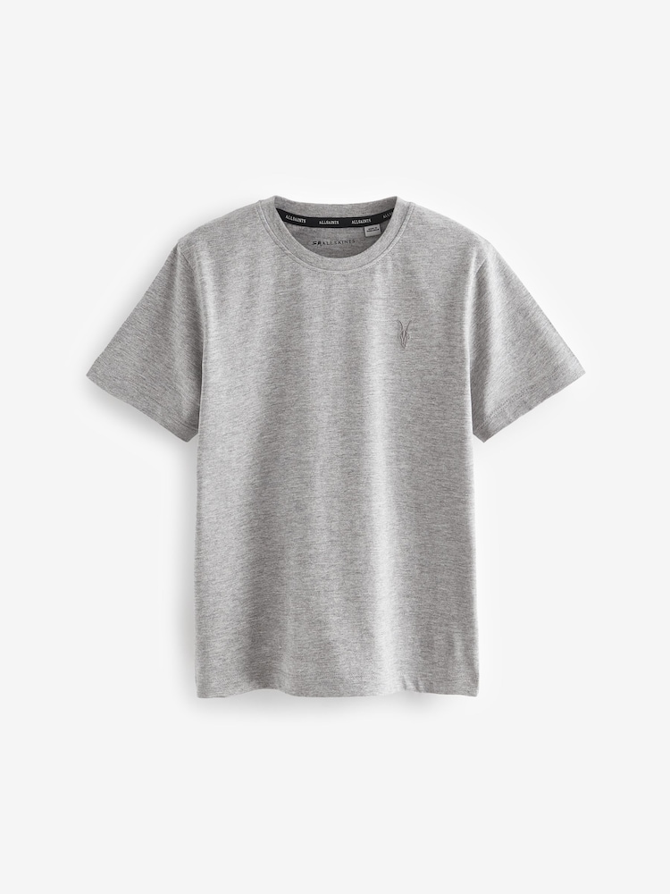 smALLSAINTS Black/Grey Boys Brace Crew 100% Cotton T-Shirts 3 Pack - Image 4 of 5