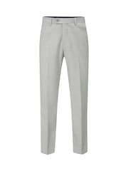 Skopes Grey Tailored Fit Adwell Check Suit: Trousers - Image 4 of 4