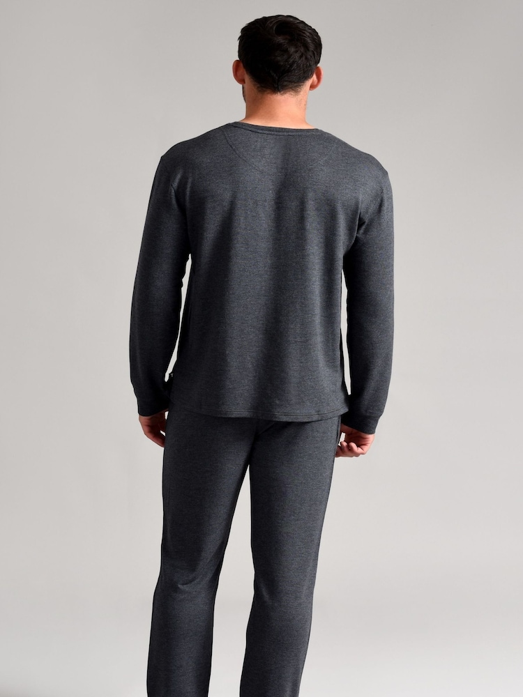 Ted Baker Grey Long Sleeve T-Shirt - Image 2 of 3