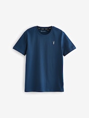 smALLSAINTS Blue Boys Brace Crew 100% Cotton T-Shirts 3 Pack - Image 2 of 5
