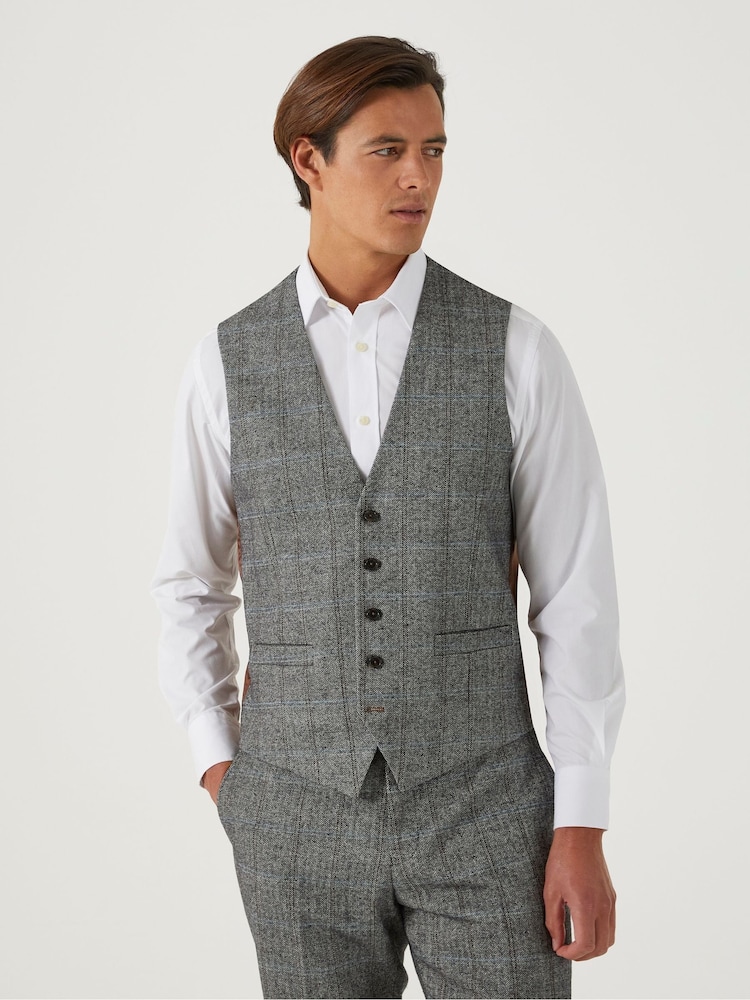 Skopes Tailored Fit Rowan Suit: Waistcoat - Image 1 of 3