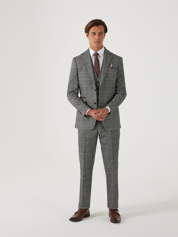 Skopes Tailored Fit Rowan Suit: Waistcoat - Image 3 of 3
