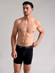 Ted Baker Blue Cotton Boxer Briefs 3 Pack - Image 2 of 6