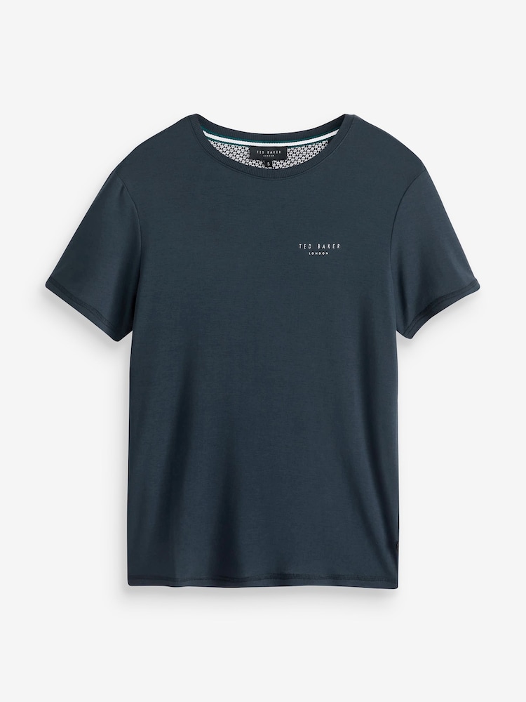 Blau - Ted Baker T-Shirt - Bild 3 von 3