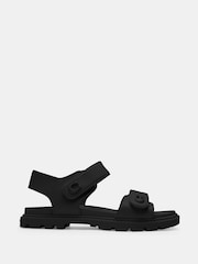 COACH Brynn Leather Black Sandals - Image 2 of 6
