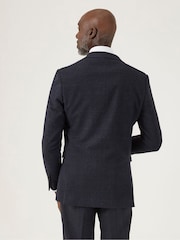 Skopes Blue Tailored Fit Aiken Check Suit: Jacket - Image 3 of 5