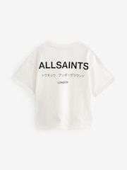 Белый - smALLSAINTS Oversized Girls Underground Crew T-Shirt - Image 4 of 5