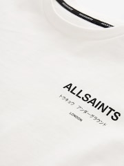 Белый - smALLSAINTS Oversized Girls Underground Crew T-Shirt - Image 5 of 5