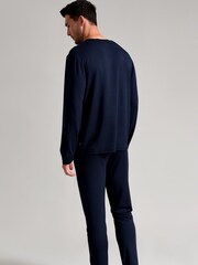 Ted Baker Blue Long Sleeve T-Shirt - Image 2 of 3