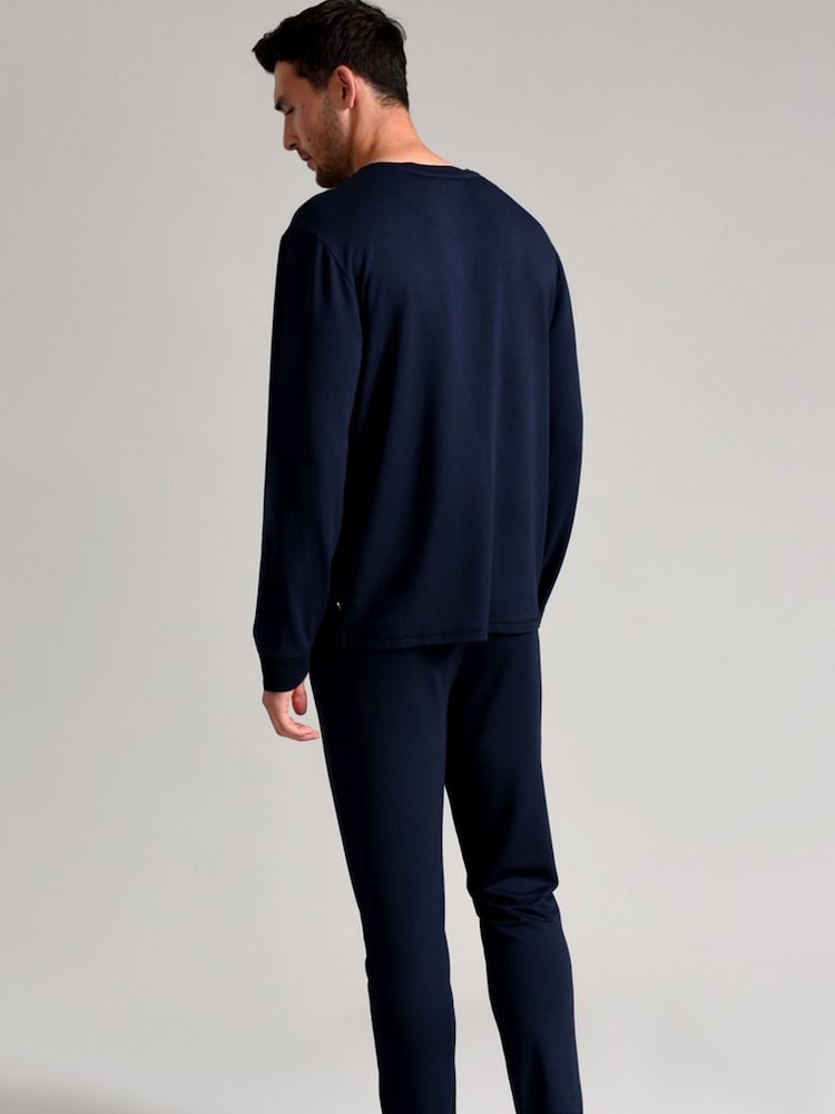Ted Baker Blue Long Sleeve T-Shirt - Image 2 of 3